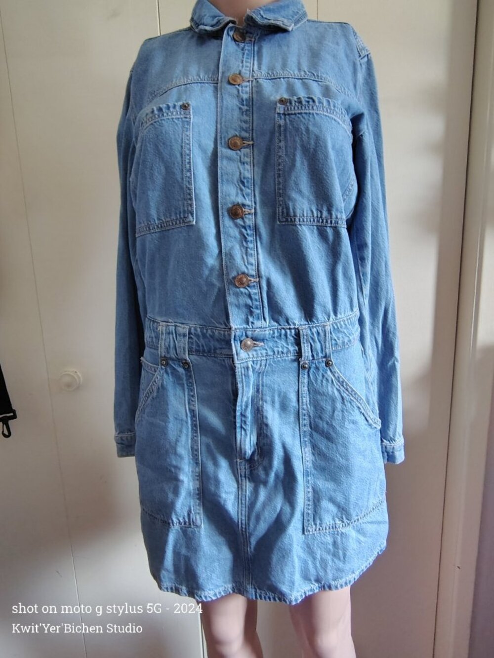 American Eagle NWT Jean dress SM